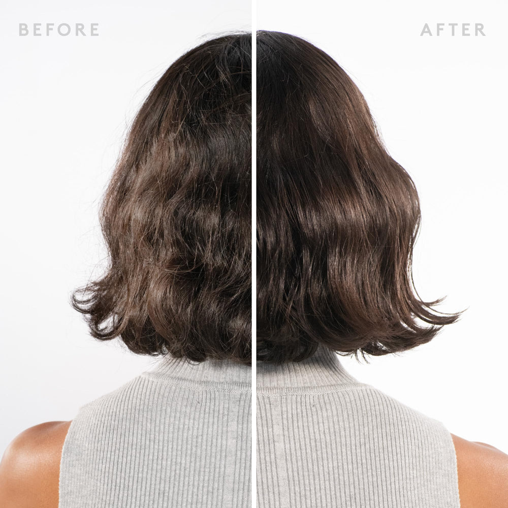 Virtue Correct Overnight Elixir step-by-step application near mirror.