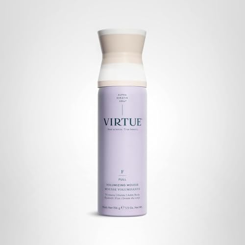 Virtue Full Volumizing Hair Mousse vegan and cruelty-free status appeal