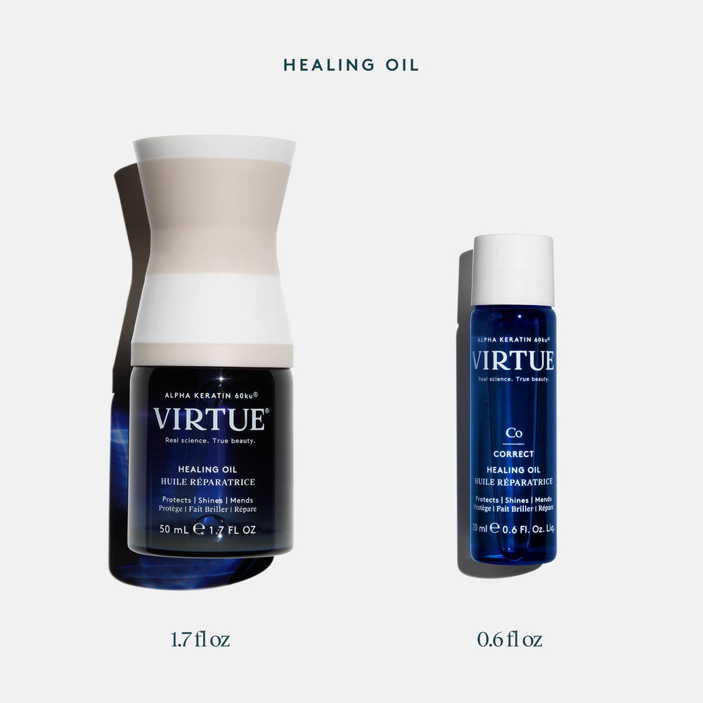 VIRTUE Healing Oil bottom sediment is normal after activation