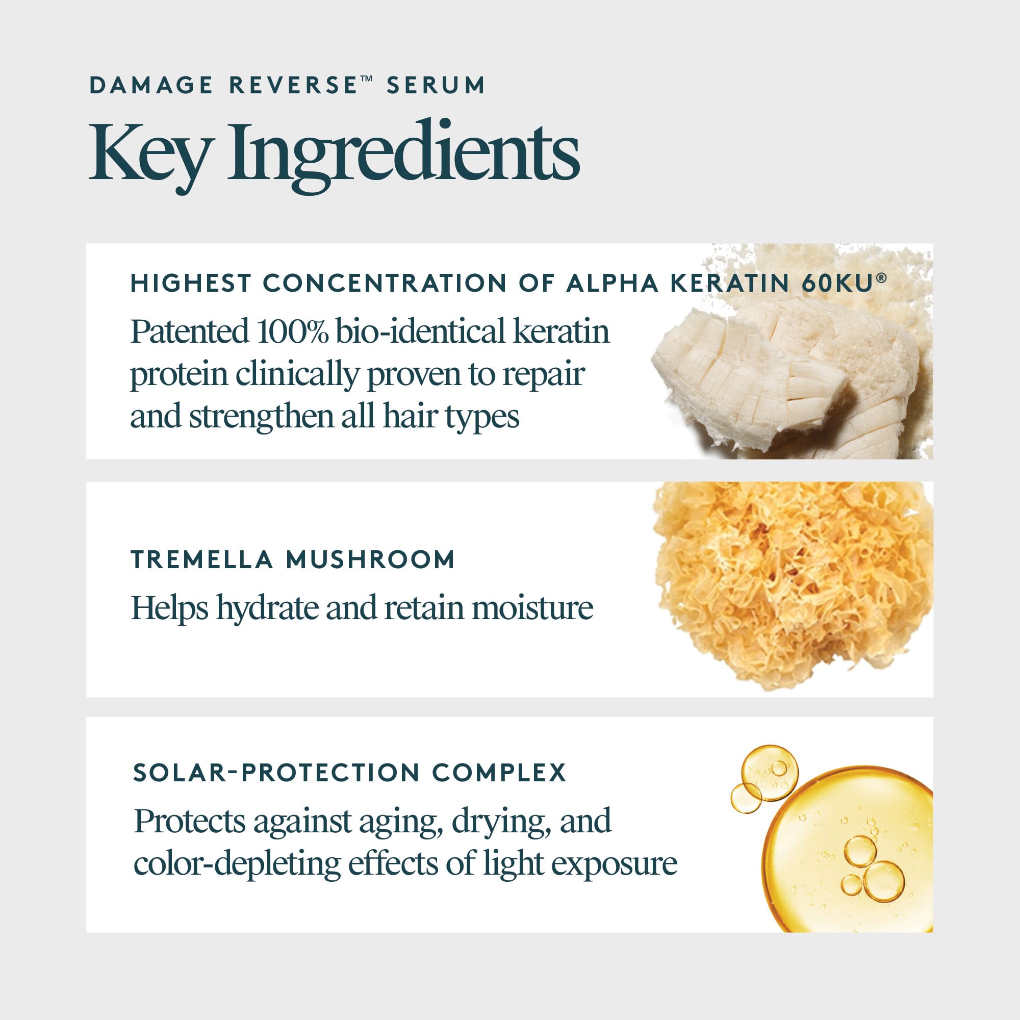 VIRTUE Recovery Damage Reverse Serum cream-to-serum texture on damp hair for seamless blending