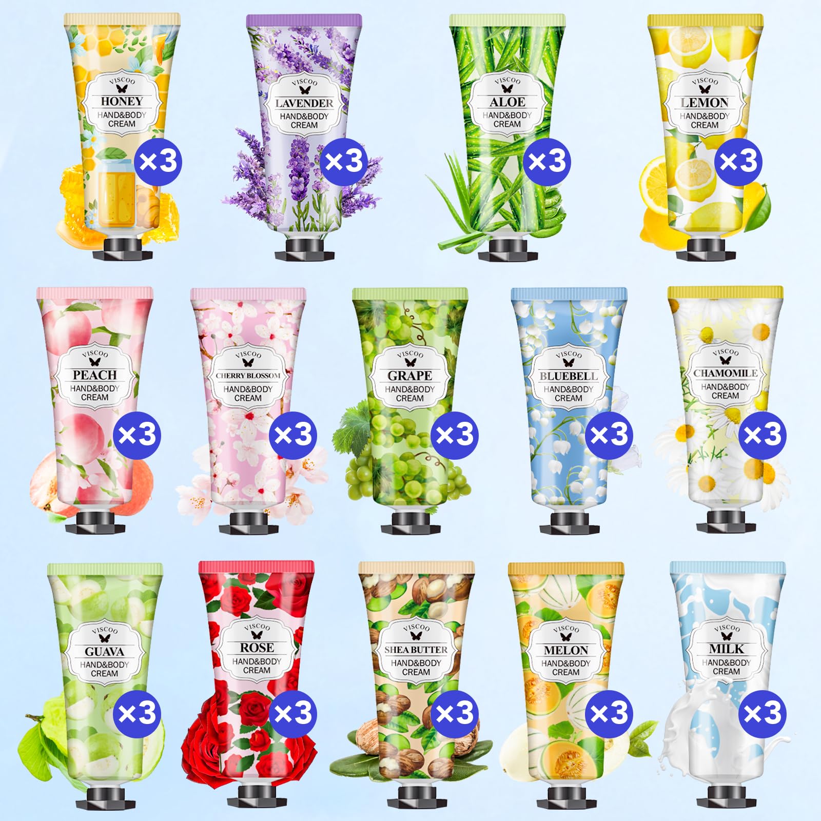 VISCOO travel-size hand cream for on-the-go hydration and quick refreshment.