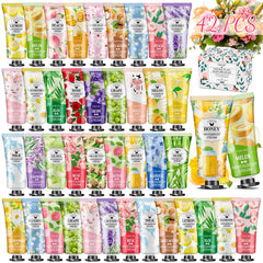 VISCOO 42-pack rose-fragrance hand cream for daily hydration and mood-boosting moments.