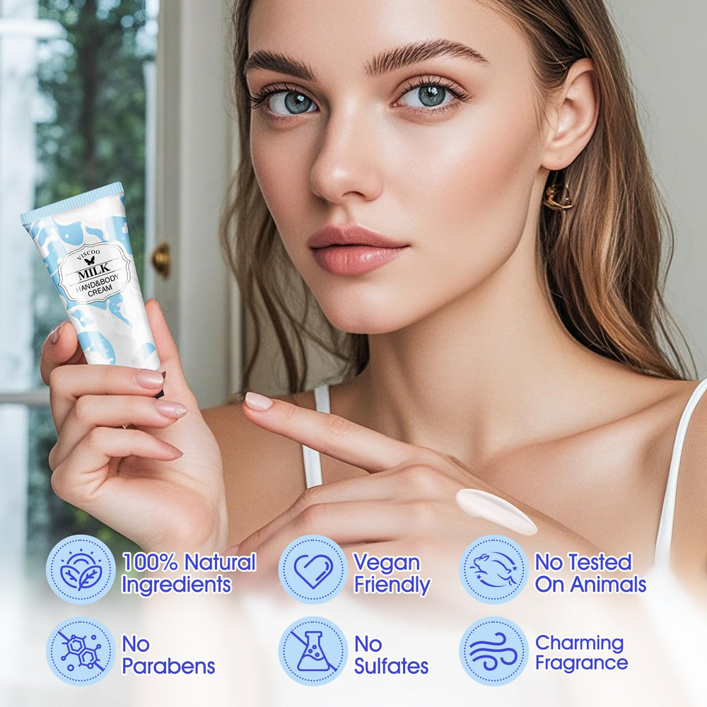 VISCOO 42-pack shea-butter hand cream for long-lasting softness.