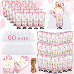 VISCOO baby shower hand cream set packaging, ideal for organized party favors.