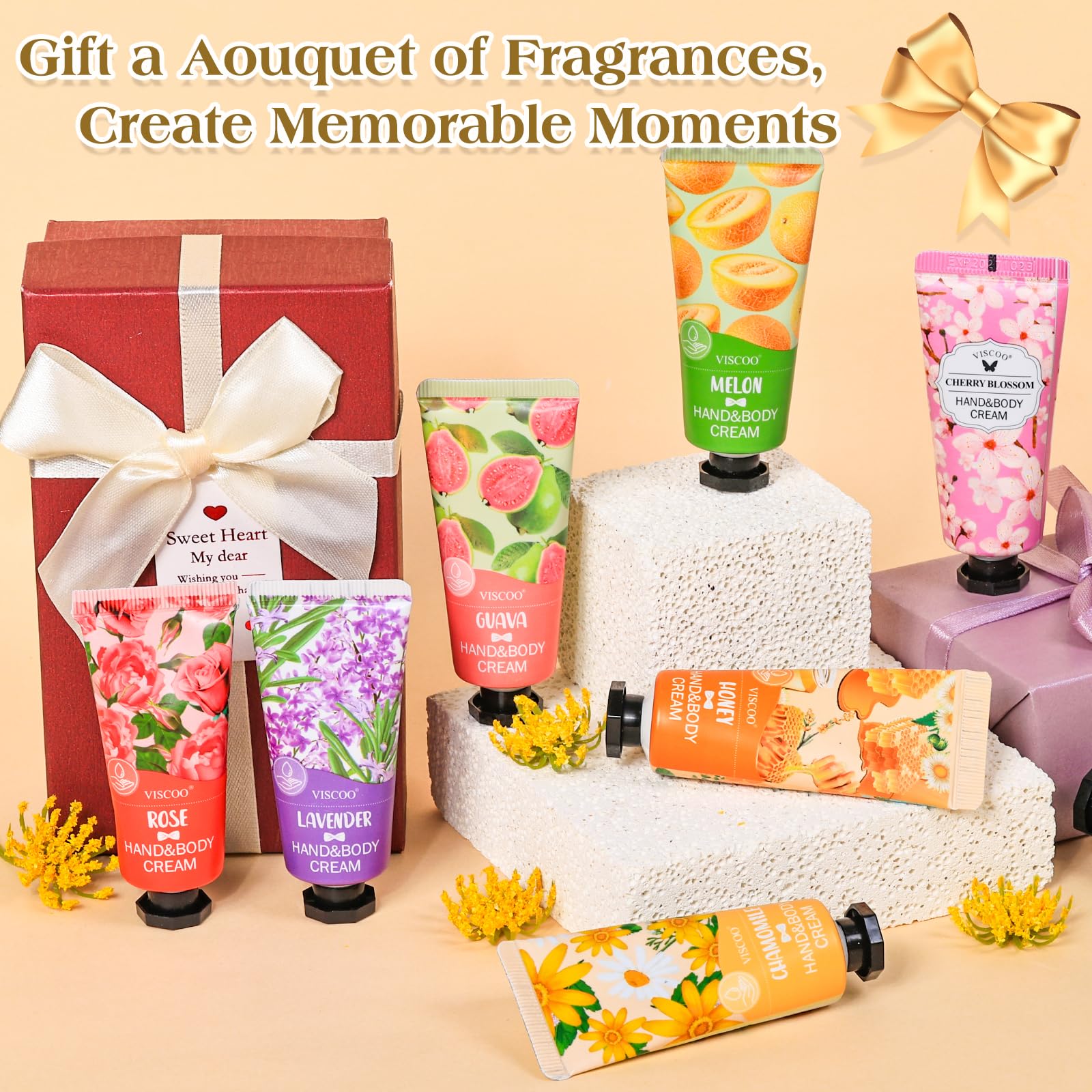 VISCOO bulk gift set display, perfect for gifting and celebrations.