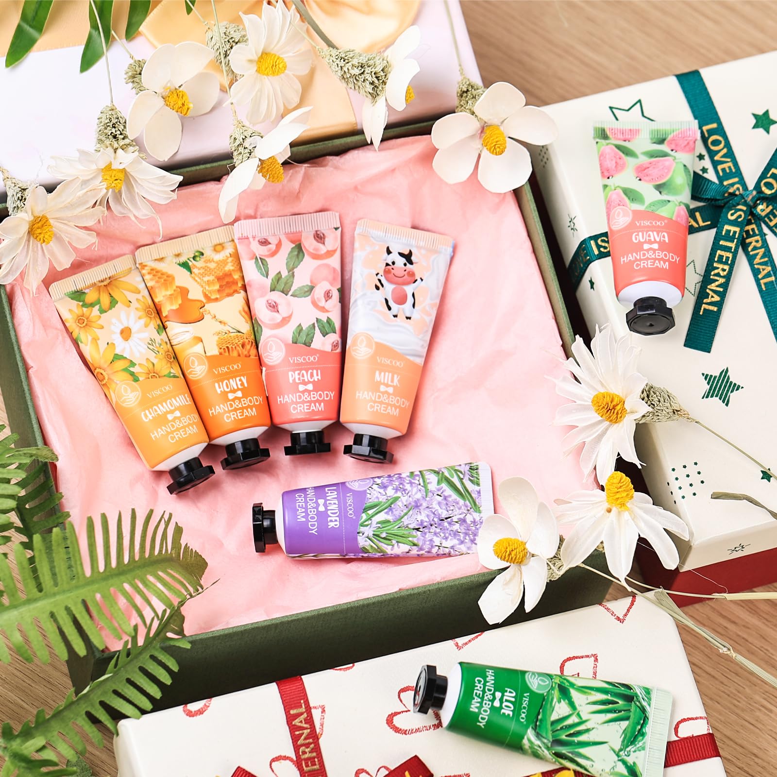 VISCOO gift-ready packaging with festive decor, perfect stocking stuffers.