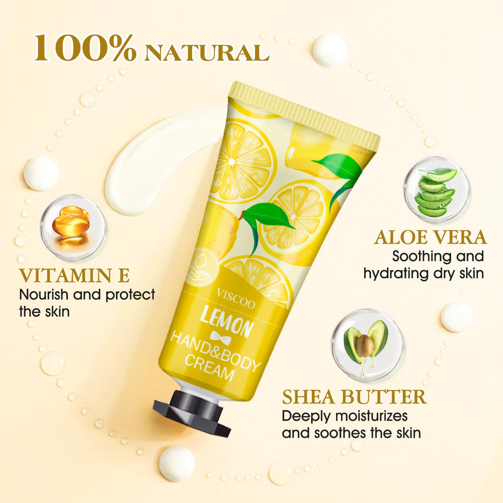 VISCOO hand cream rose scent for silky, non-greasy hand hydration