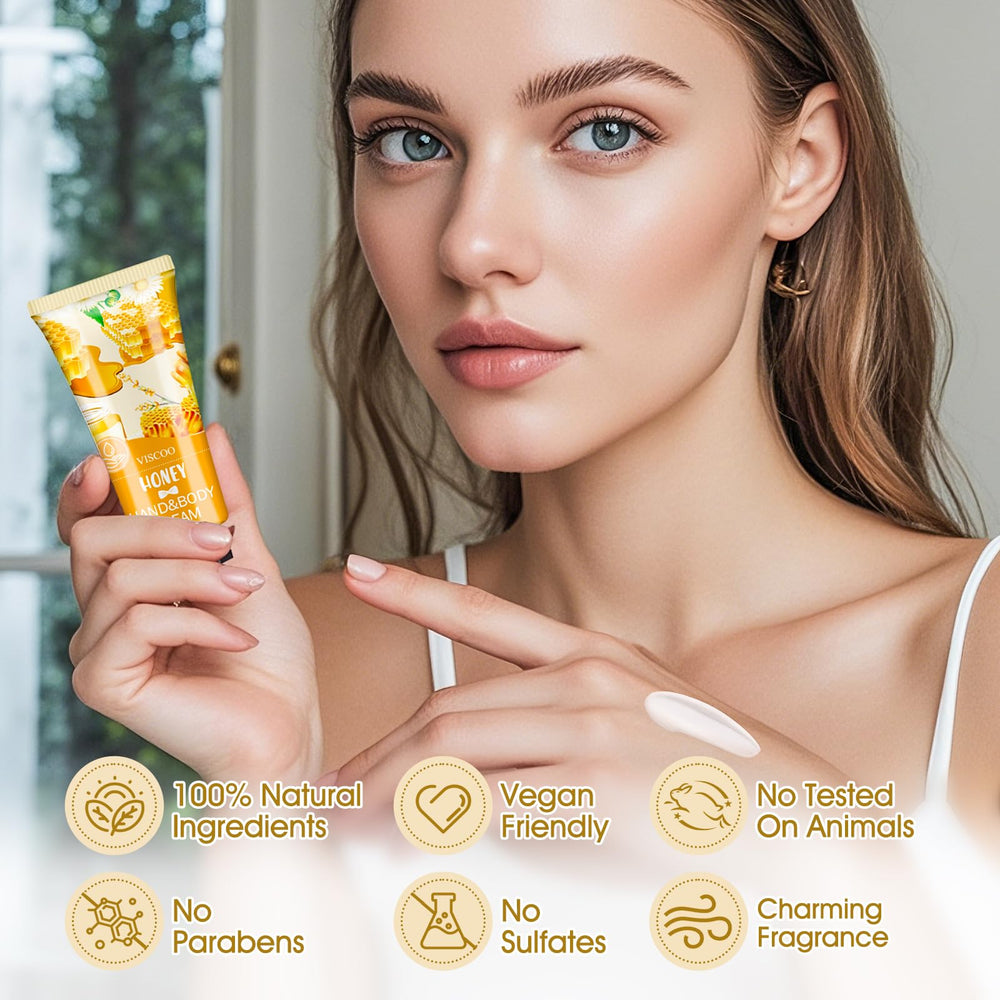 VISCOO skin-nourishing formula with plant extracts and vitamin E