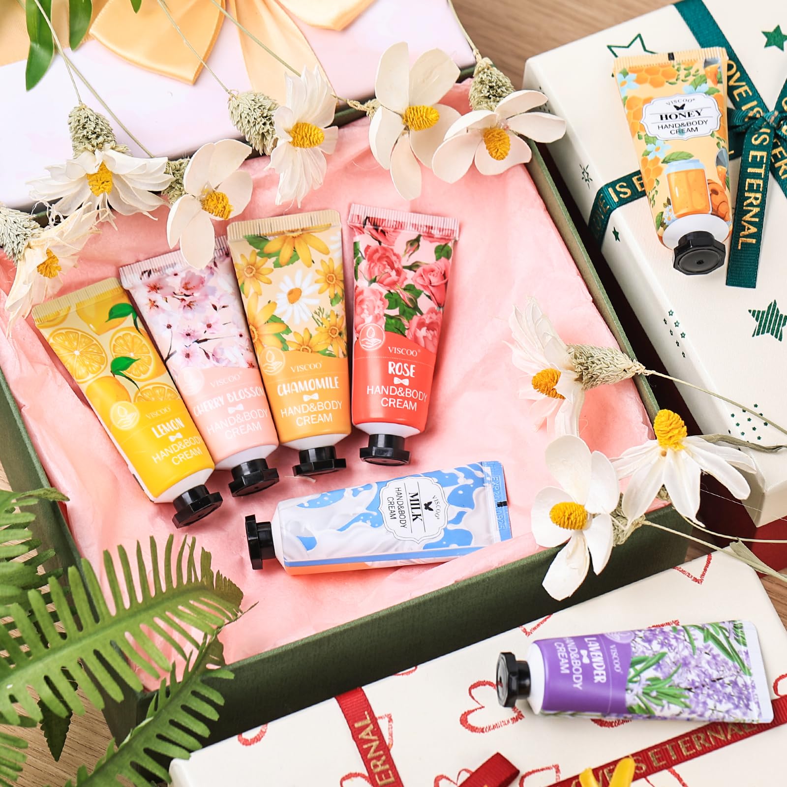 VISCOO bulk hand lotions pack as a shared treat