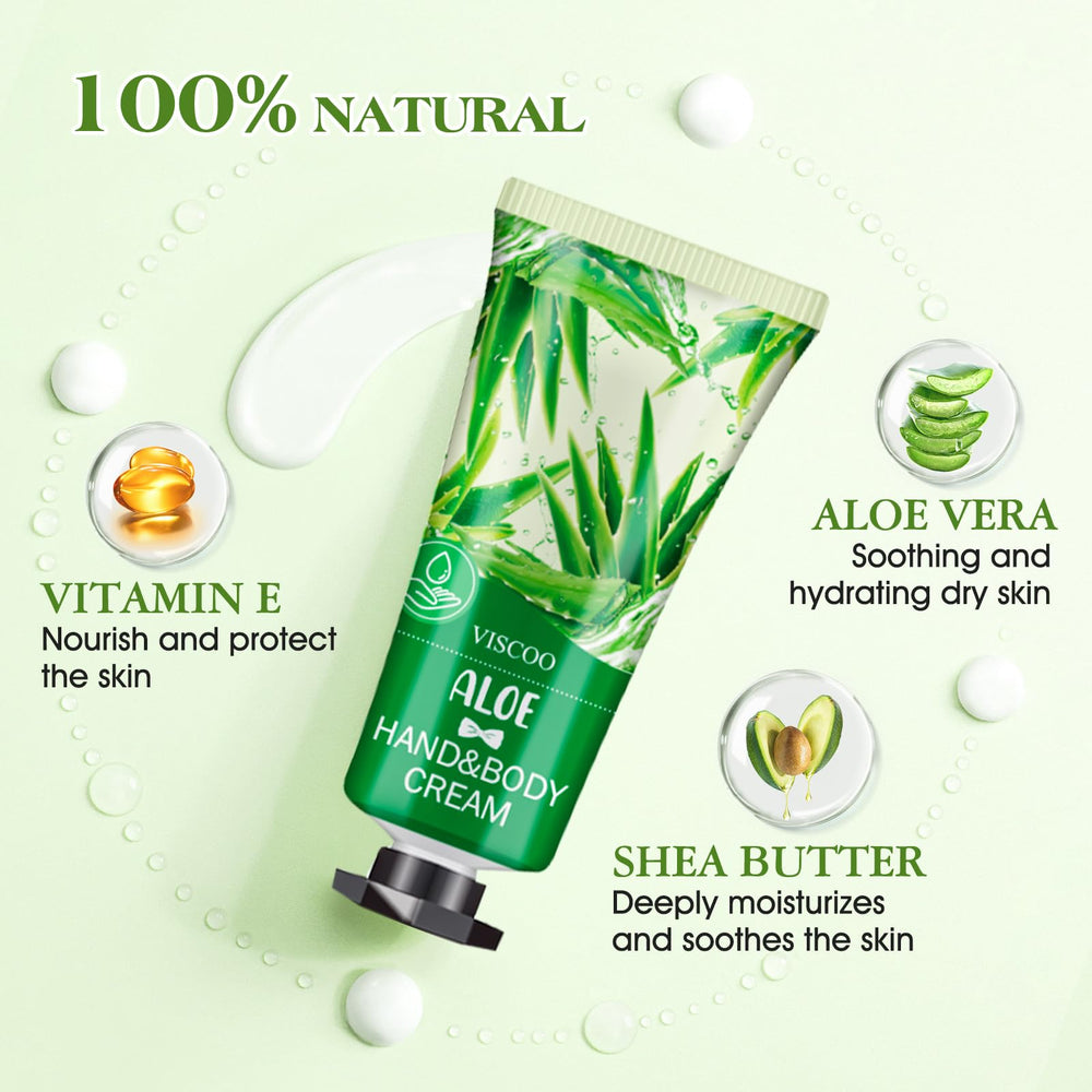 VISCOO rose hand cream pack emphasizes floral fragrance for soothing hand care.