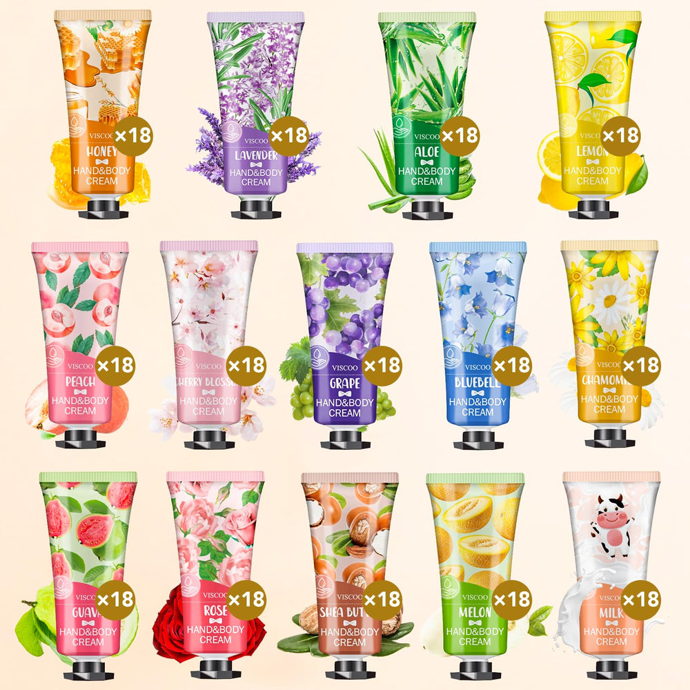 VISCOO soft-hands hand cream, quick-absorb formula for desk or purse.