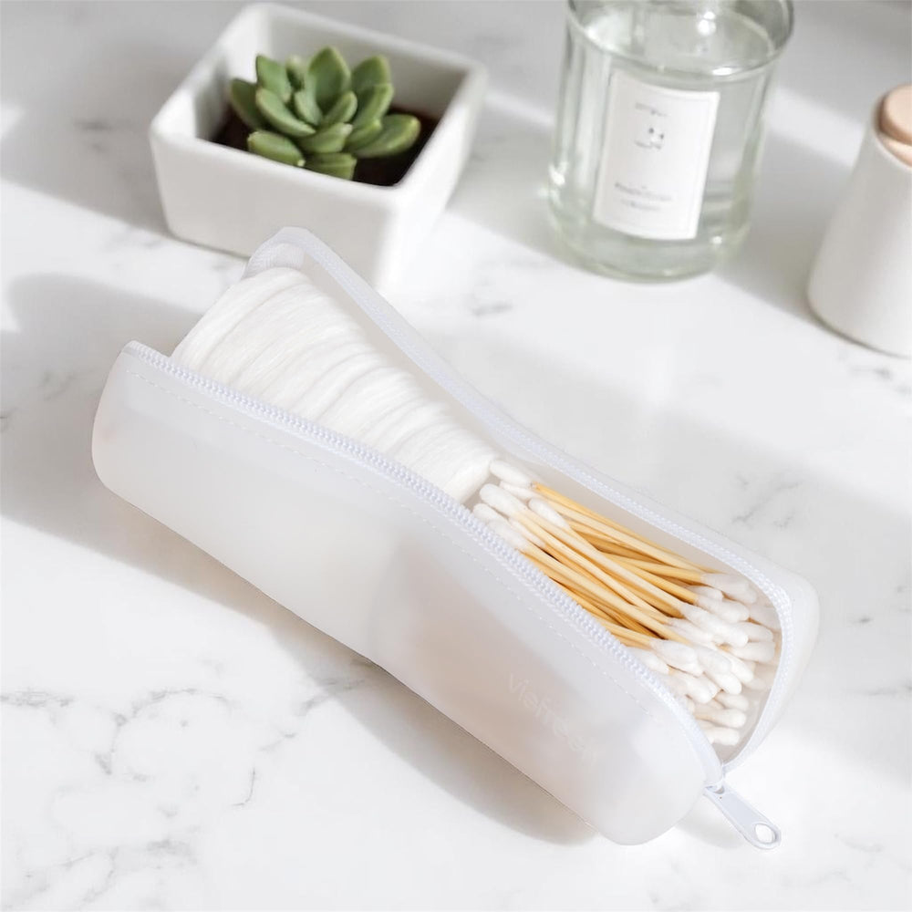 Visfresh stable-base design keeps the case steady on countertops or in luggage.