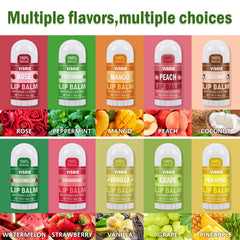 VISRIE mini lip balm Watermelon pack keeps lips hydrated on the go