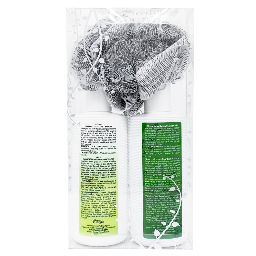 Vitabath Original Spring Green packaging highlights gluten-free cruelty-free formulation