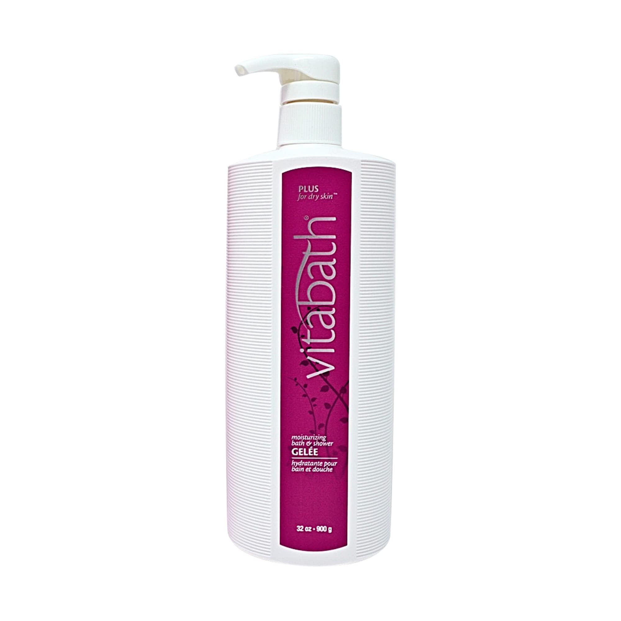 Vitabath Plus free-from—gluten and parabens-free formula for mindful care.