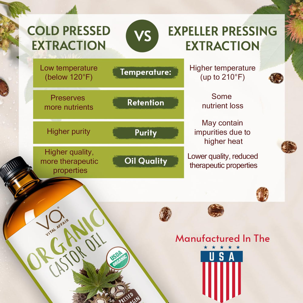 VITAL AFFAIR castor oil for eyelashes and eyebrows enhances natural fullness.