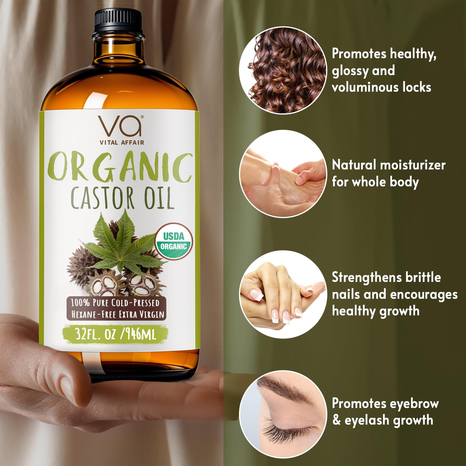 VITAL AFFAIR castor oil pack wrap use supports comfortable circulation routines.