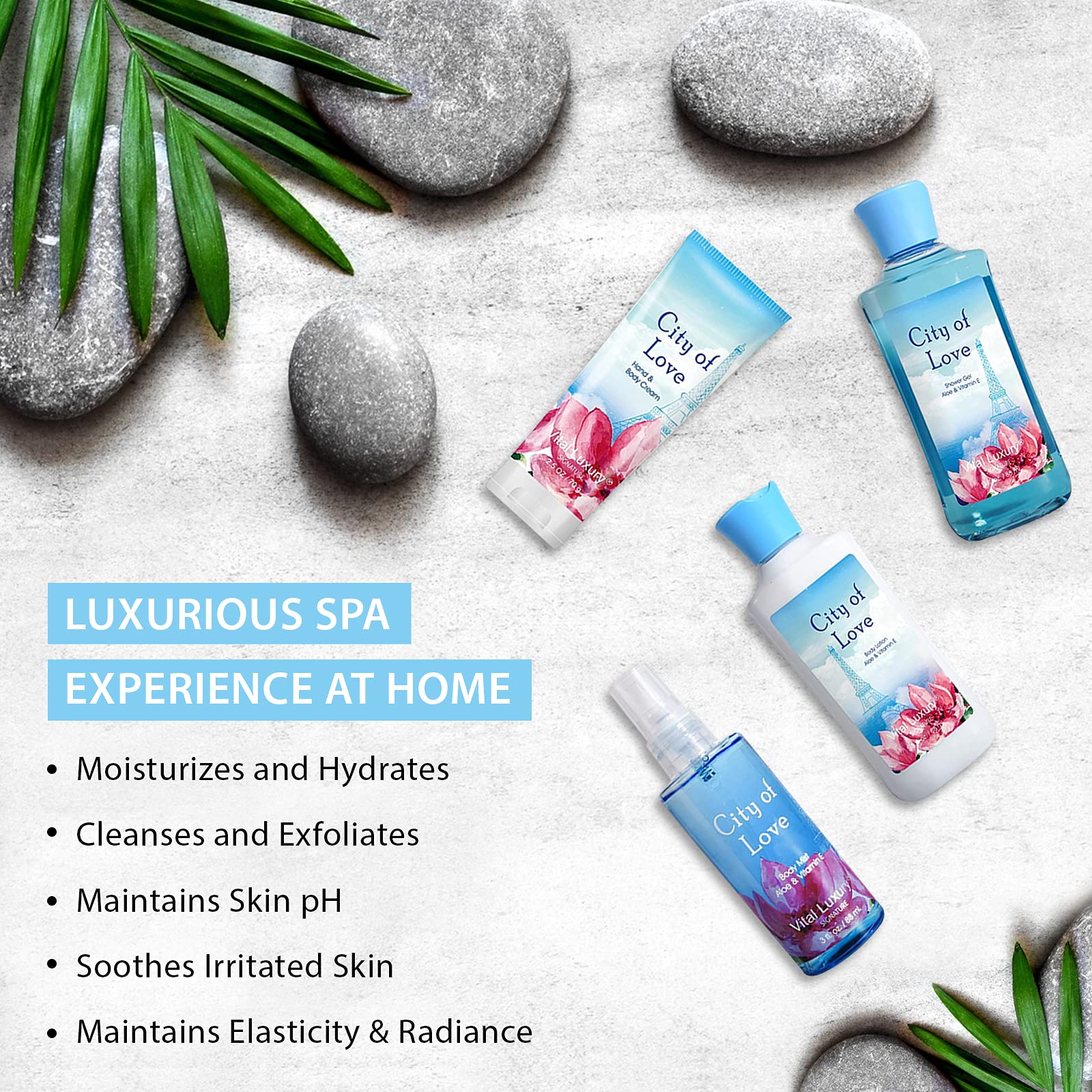 Vital Luxury at home spa experience for daily pampering