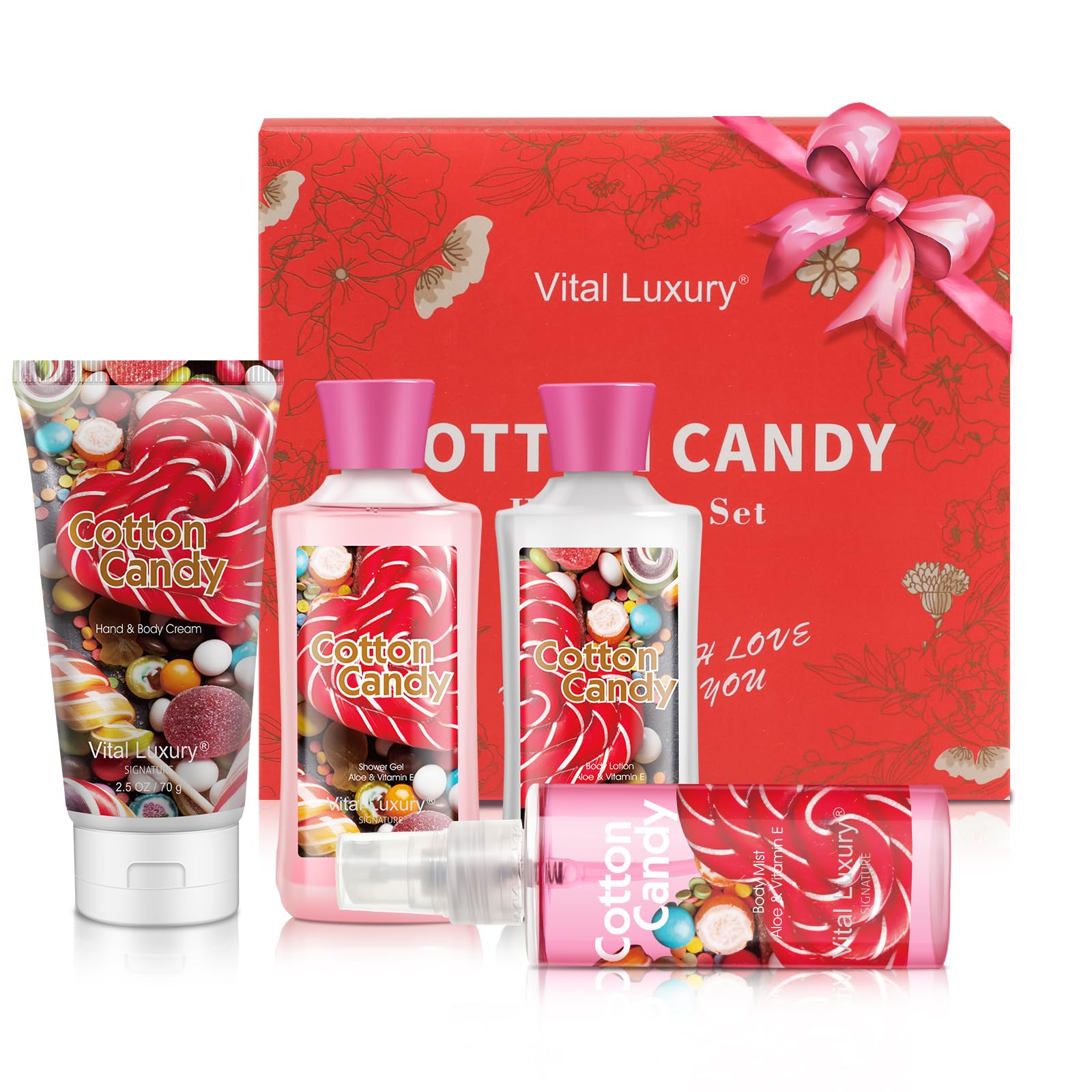 Vital Luxury body lotion 3oz bottle ready for travel and skincare.