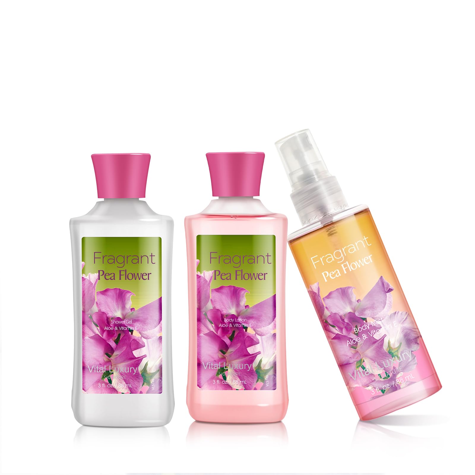 Vital Luxury Body Lotion nourishing formula delivering silky-smooth skin after application.