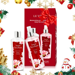 Vital Luxury Cherry Blossom Body Mist bottle for a fresh, long-lasting fragrance.