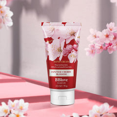 Vital Luxury Japanese Cherry Blossom scent close-up emphasizes soothing floral aroma