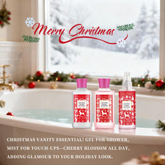 Vital Luxury empaque regalo navidad con cerezo japonés y diseño elegante