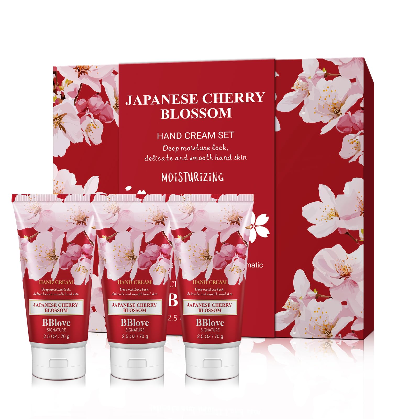 Vital Luxury rough-hands nourished by natural extracts and Japanese Cherry Blossom