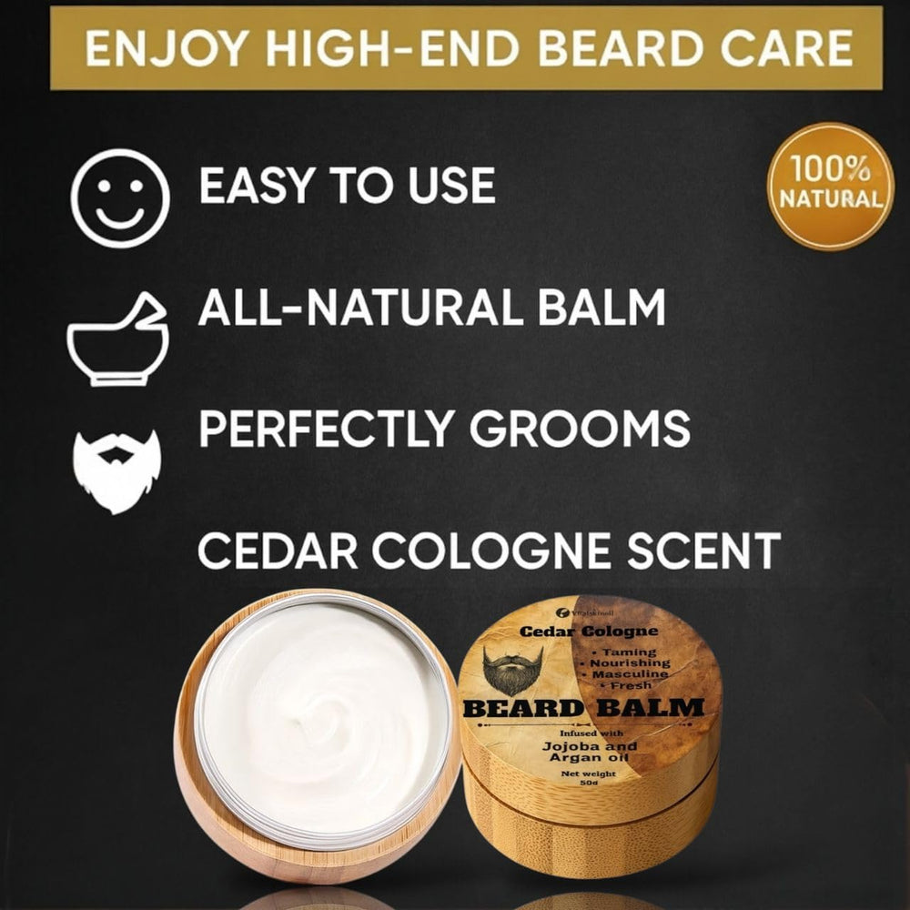 Bálsamo VITALSKINOIL con aroma a cedro, perfume sutil y duradero.