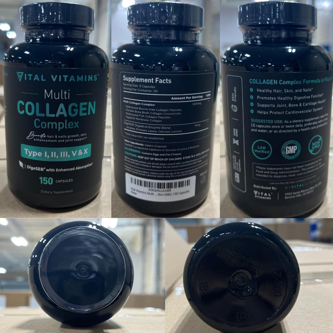 Vital Vitamins bottle inside travel bag, emphasizing on-the-go convenience