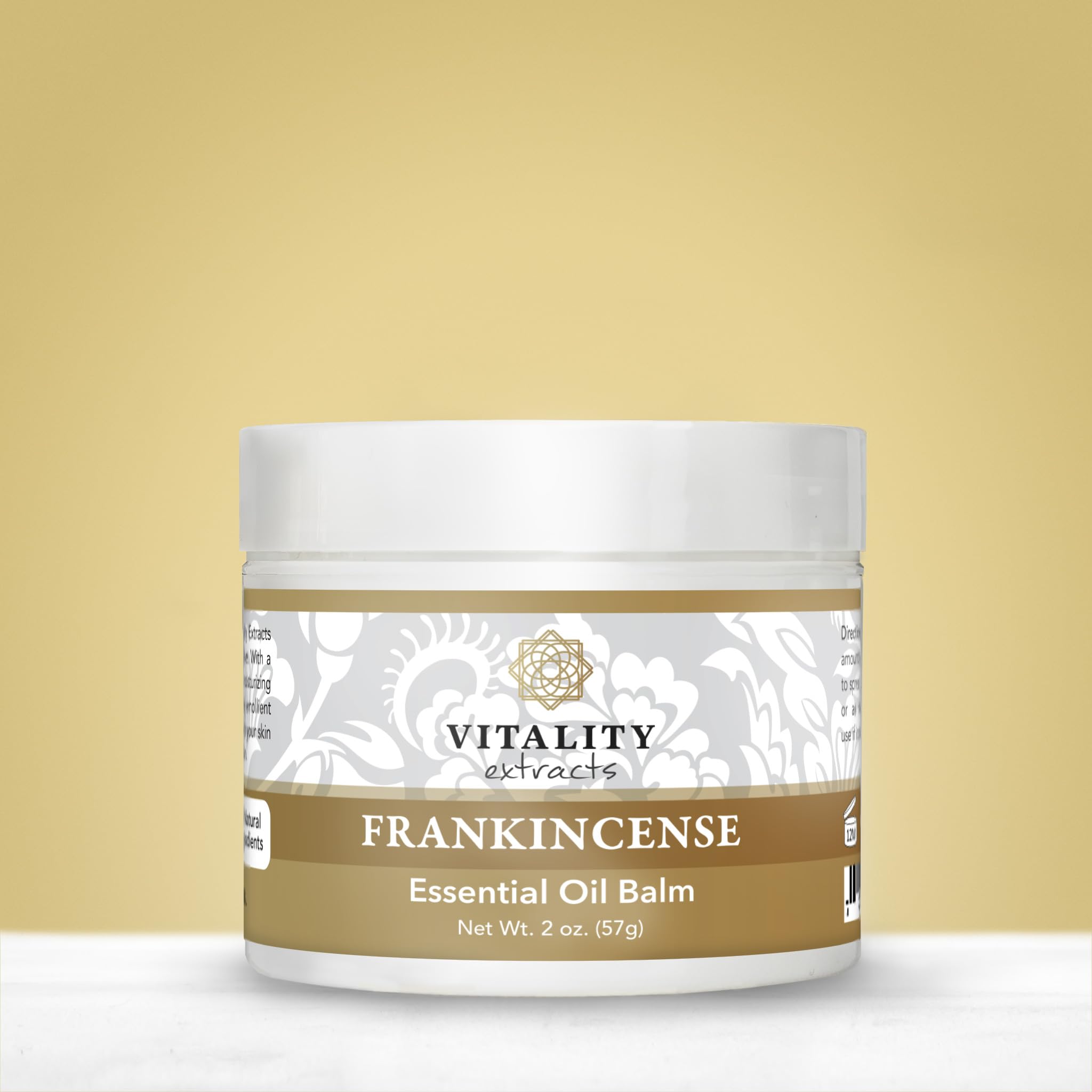 Vitality Extracts Frankincense Balm being rubbed into dry, cracked skin for relief