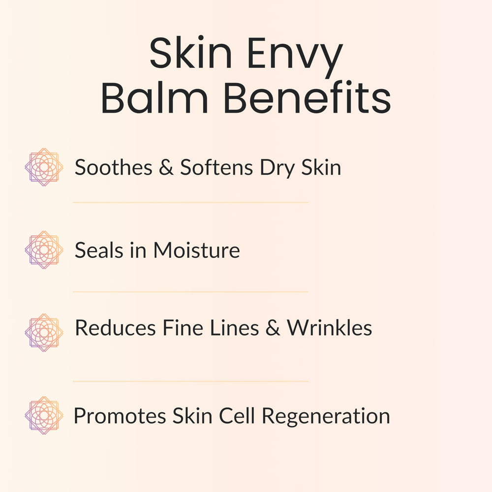 Vitality Skin Envy Balm beeswax detail emphasizes barrier protection and hydration