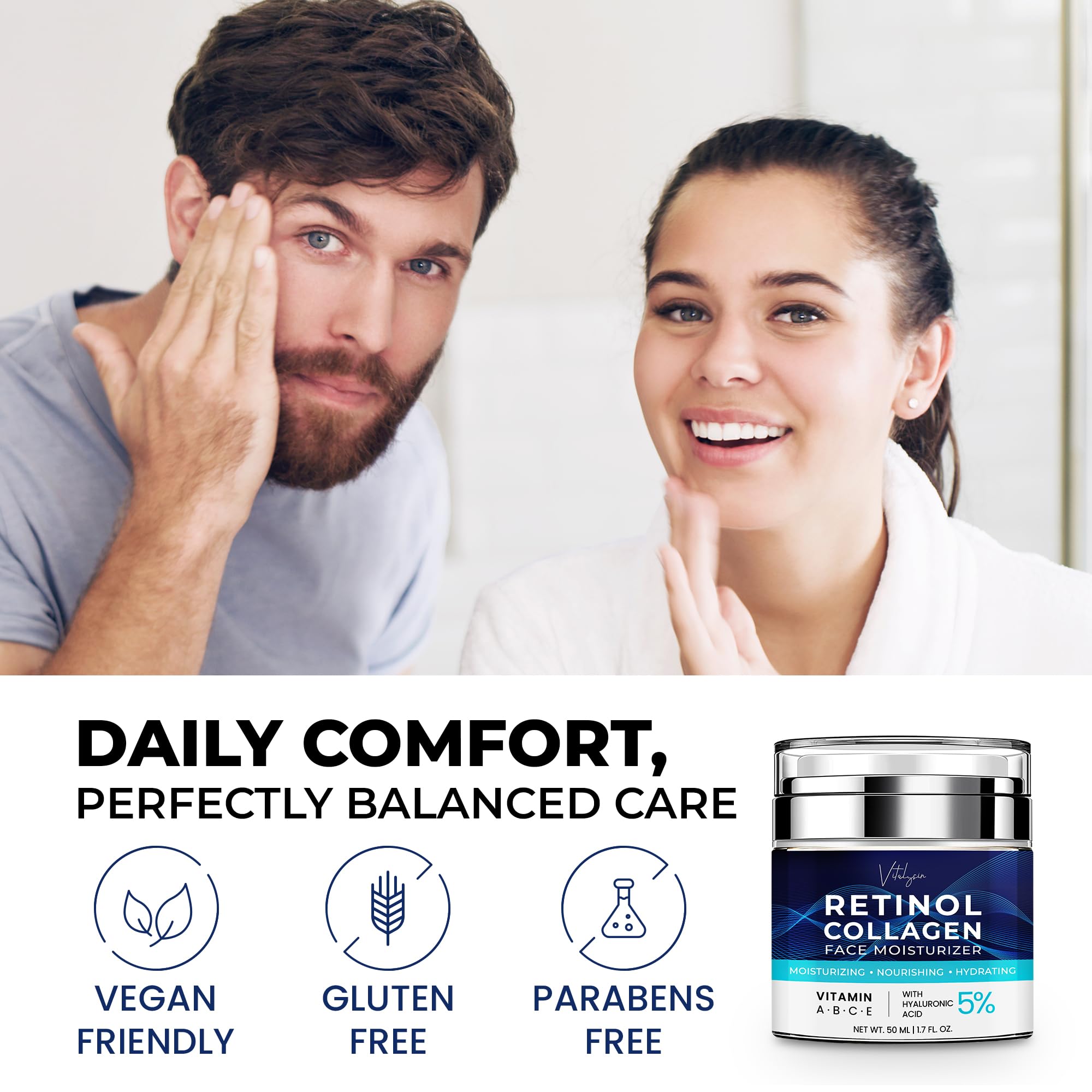 Vitalysin packaging 1.7 oz tube emphasizes compact daily-use size.