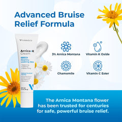 VitaMedica Arnica Cream post-procedure relief with cooling formula