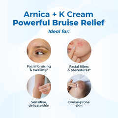 VitaMedica Arnica Cream under-eye use gentle soothing for sensitive skin