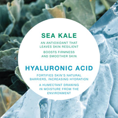 VITAMINS AND SEA BEAUTY hands applying serum for quick absorption under makeup.