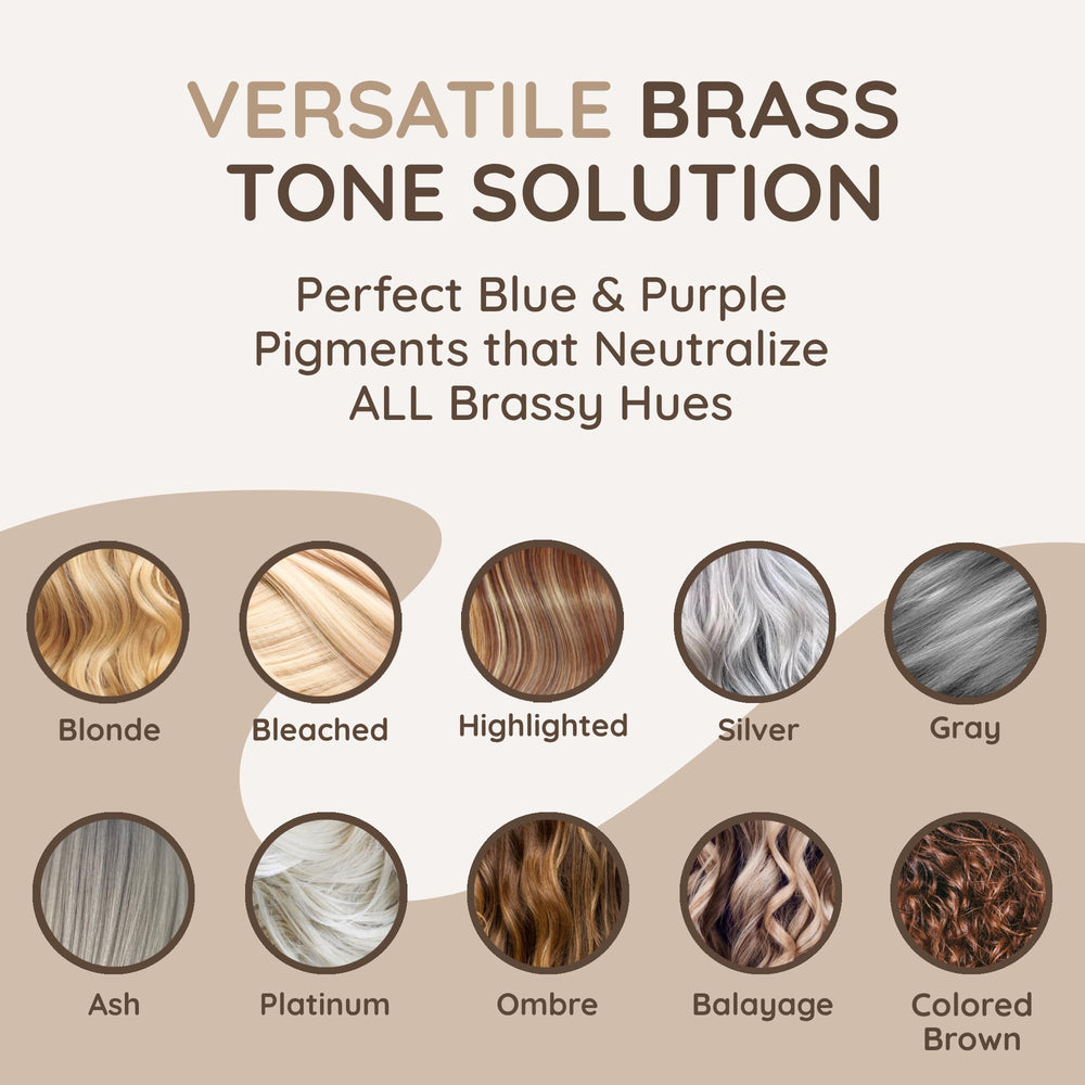 VITAMINS hair cosmetics color-enhancing formula swatch demonstrating vibrant, lasting tones.