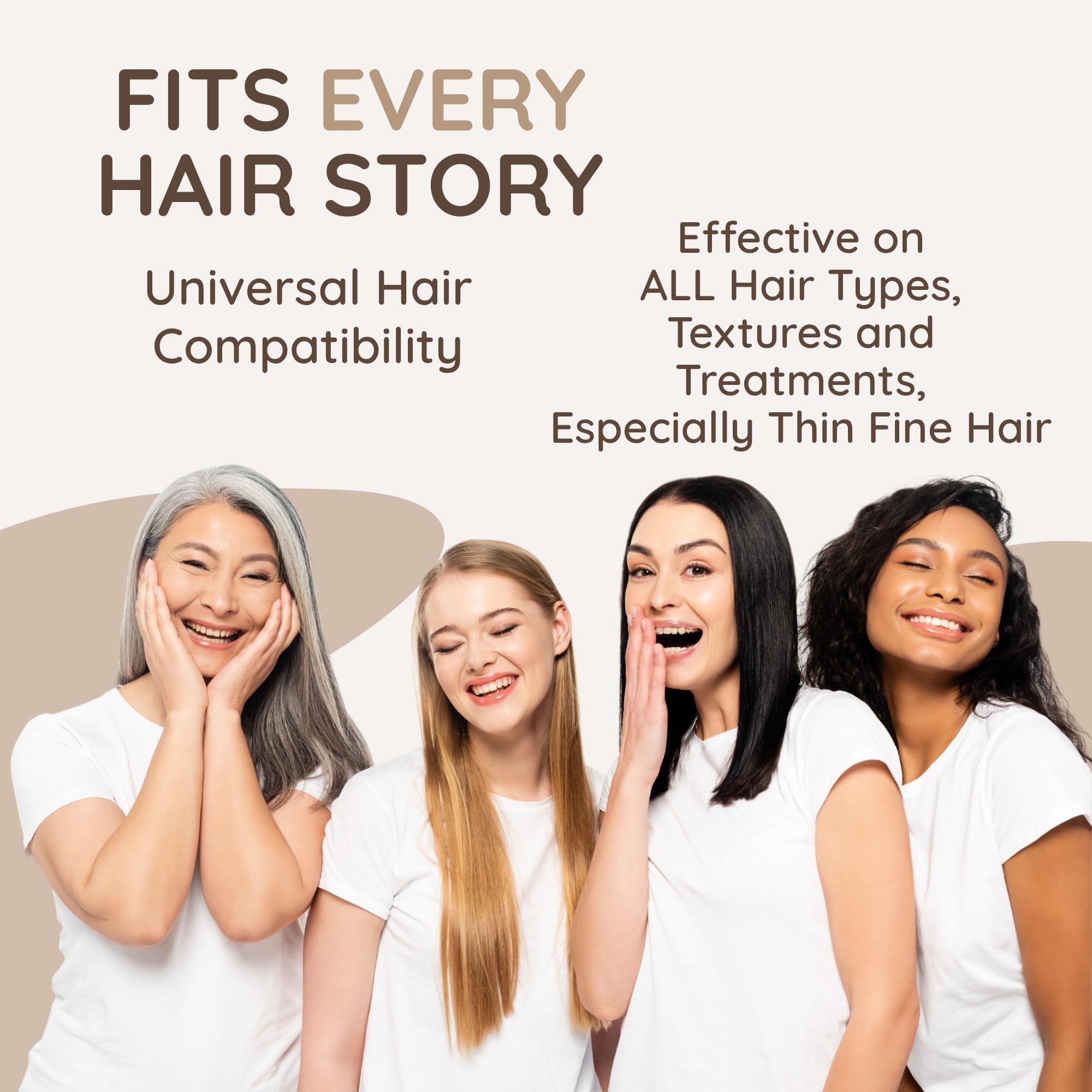 VITAMINS hair cosmetics curl-definition with shine and easier detangling
