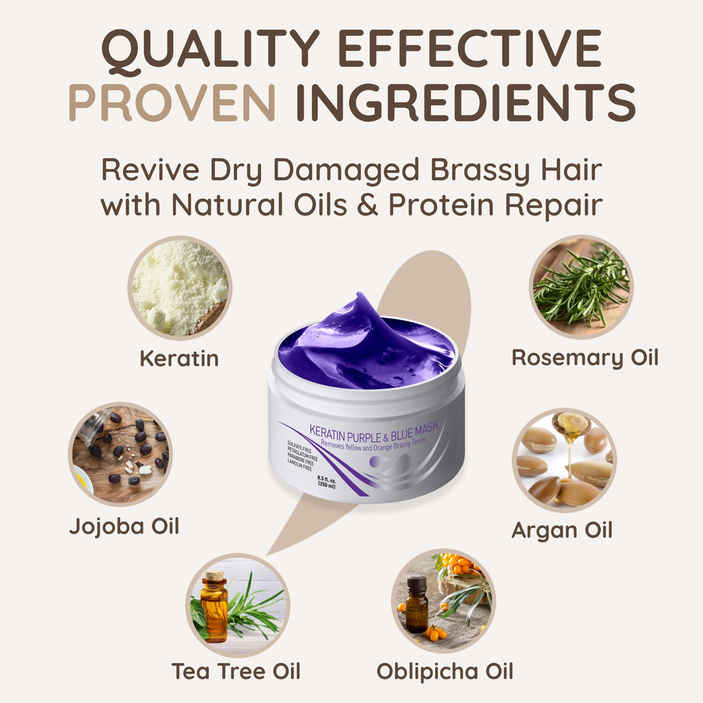 VITAMINS hair cosmetics deep-conditioning mask on vanity for durable moisture and shine.