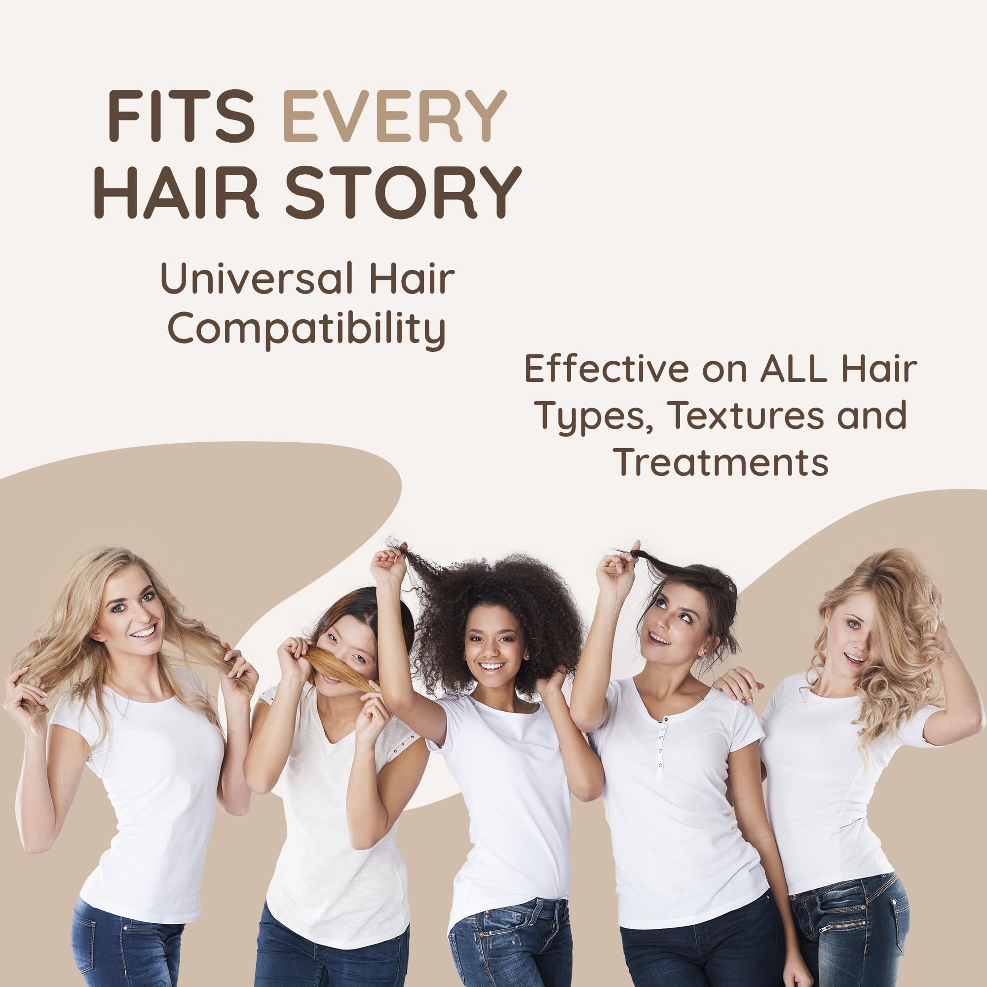 VITAMINS hair cosmetics keratin serum applied as heat protection before styling