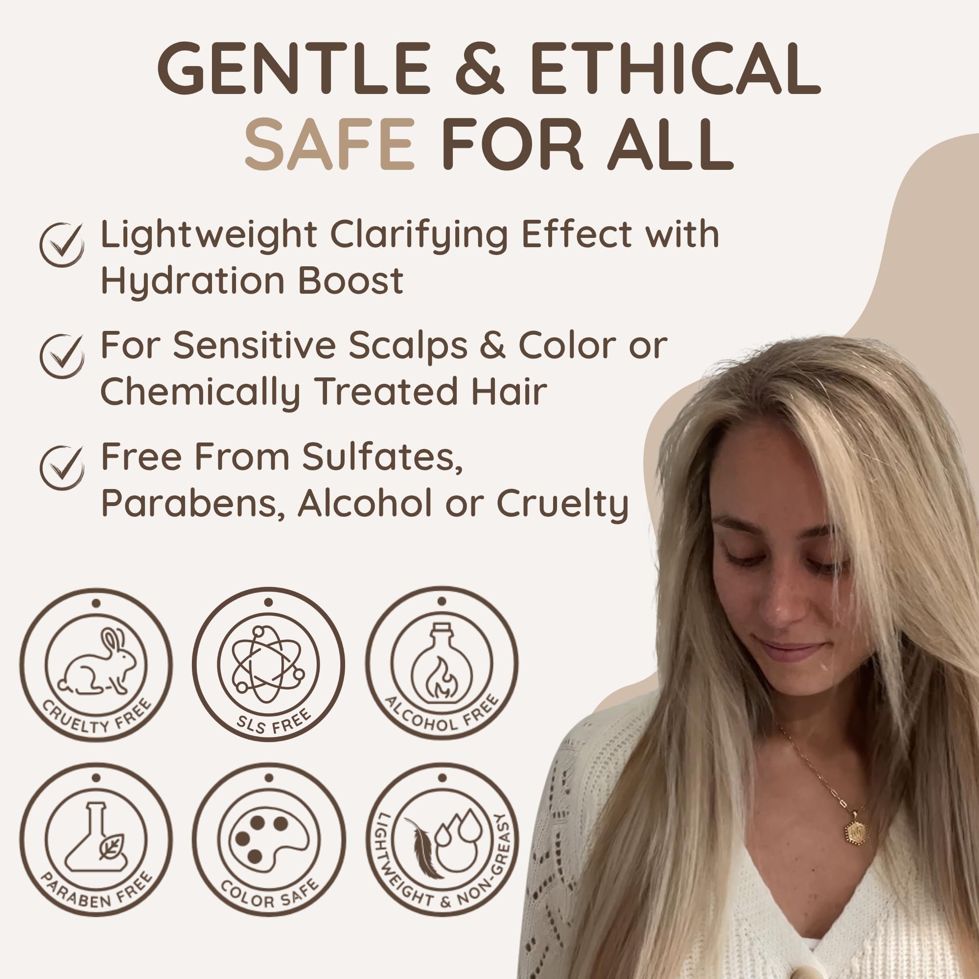 VITAMINS keratin shampoo humidity-protection tames frizz in humidity