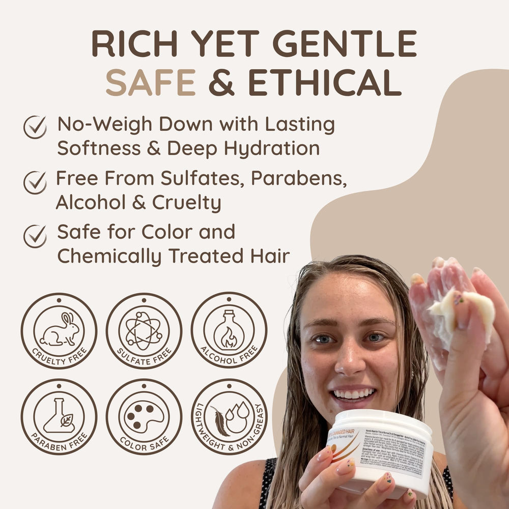 VITAMINS hair cosmetics salon-quality at-home treatment shown with premium packaging for easy storage