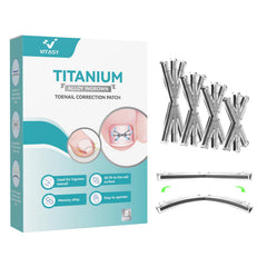 VITASY ingrown toenail kit with 6-angle shape aids precise correction and comfort.