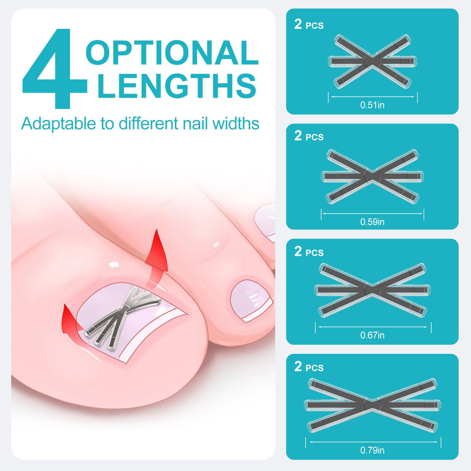 VITASY titanium alloy ingrown tool close-up demonstrates durability for home care.
