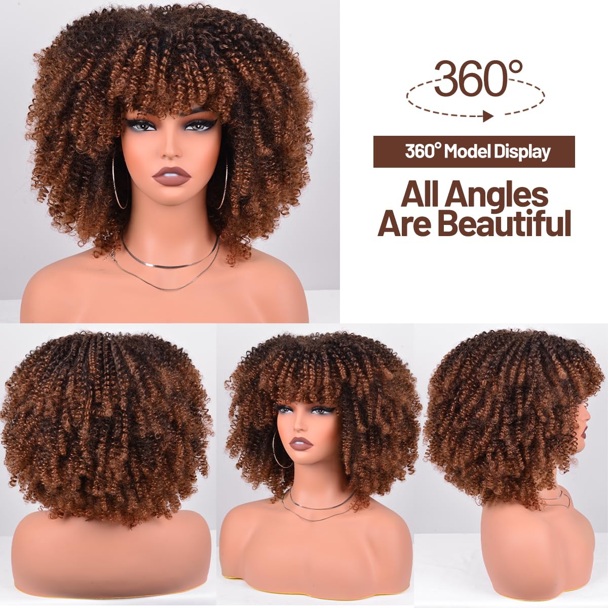 Vitorish lightweight full-volume wig adds bold silhouette without heaviness