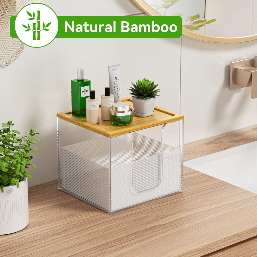 VITVITI disposable towels storage inside demonstrates easy organization of daily essentials.