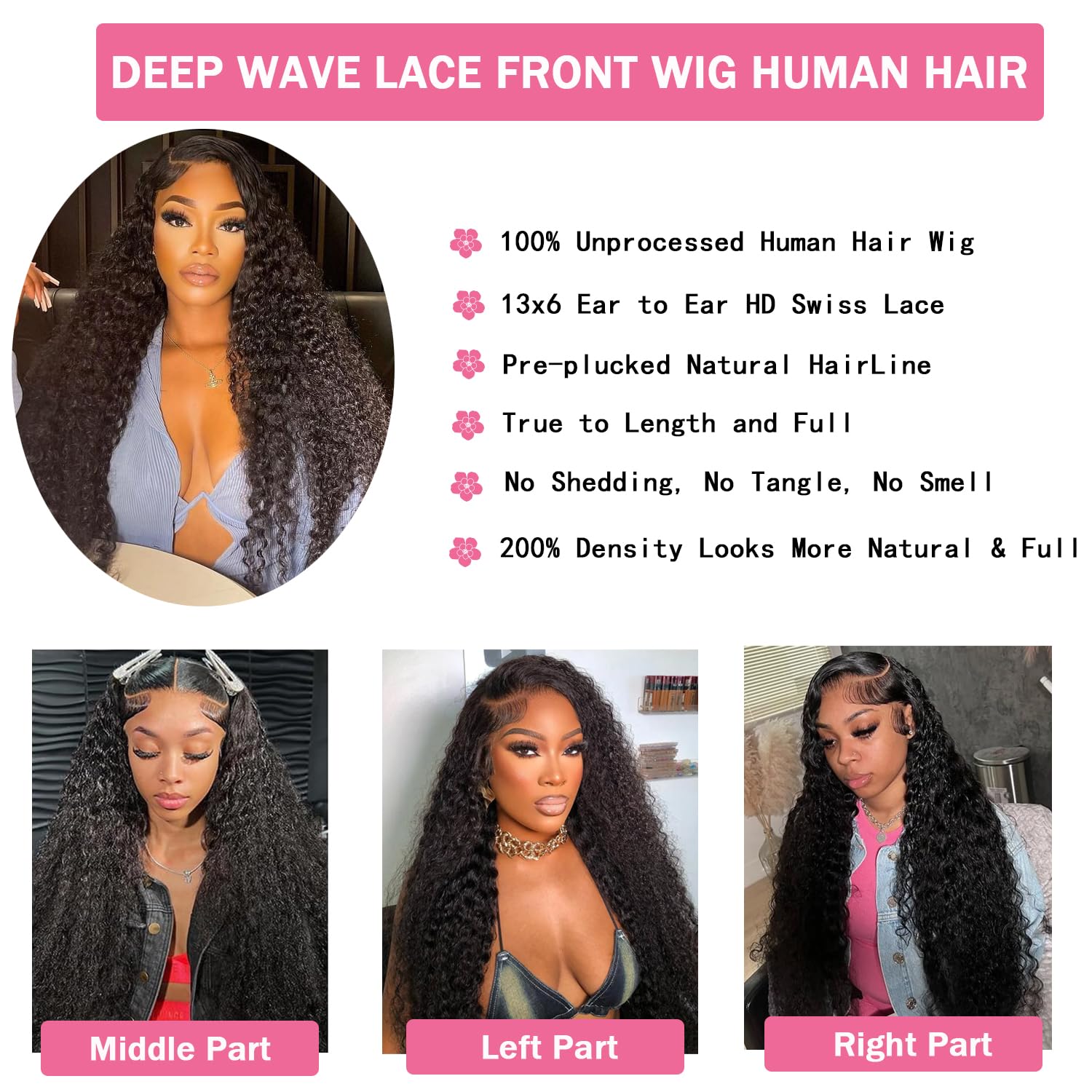VIULKY pre-plucked baby-hair edge for realistic hairline framing
