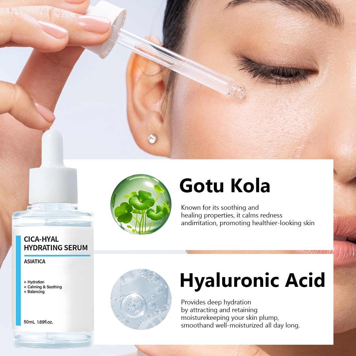 Close-up of Viuvoiul serum dropper for precise, easy application.