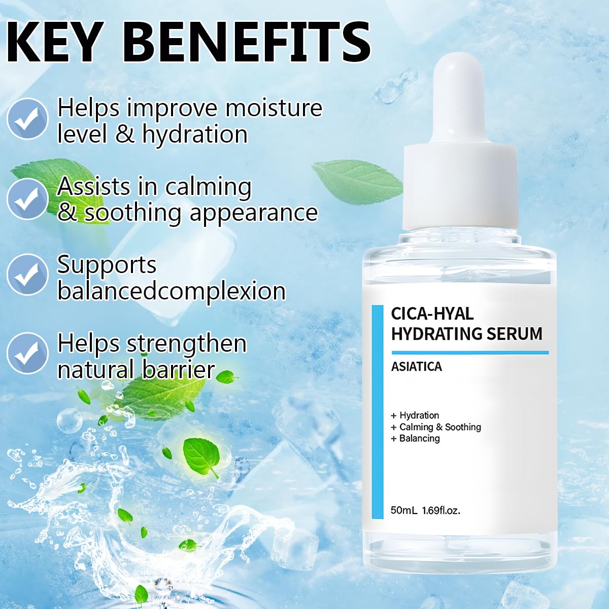 Viuvoiul serum texture gliding onto skin for smoother complexion.