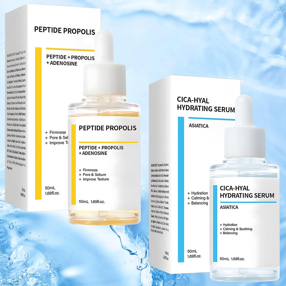 Two-piece Viuvoiul hydration set shown for ongoing skincare routine.